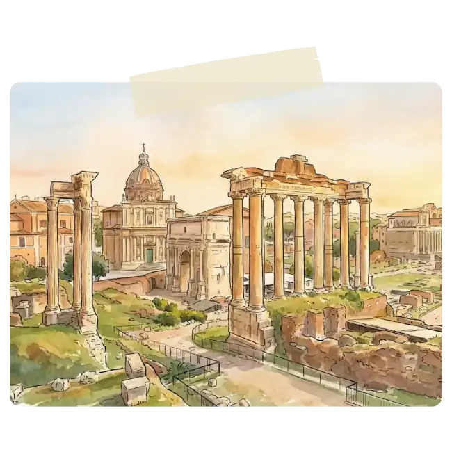 Carte postale latine